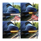 LEDtech Volkswagen VW Golf 5 MK5 Passat B6 Sharan Jetta EOS Superb Alhambra dinamikus LED - LEDES Tükör Index futófényes tükörindex✔️