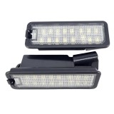 LEDtech VW Volkswagen Golf EOS Scirocco Polo CC Passat Touareg Paheton Amarok Seat Skoda LED rendszám, rendszámtábla világítás - LEDes - 3D0943021A 1J6943021✔️