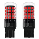 LEDtech W21W 7440 T20 CANBUS PIROS LED féklámpa / helyzetjelző  izzó égő 12V 2db-os készlet✔️