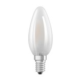 Ledvance Osram Base matt üveg búra/4W/470lm/2700K/E14 LED gyertya izzó 3 db