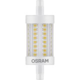Ledvance Osram Star műanyag búra/7W/806lm/2700K/R7s LED ceruza