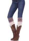 Leg Avenue horgolt lábszárvédő csipkeszegéllyel (6915)