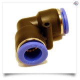 Légfékcső csatlakozó műanyag L-alak 12 (P0237)