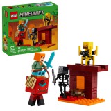 LEGO® (21266)  Minecraft® - Csata az alvilági lávatónál