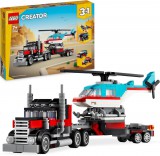 LEGO® (31146)  Creator 3-in-1 - Platós teherautó és helikopter