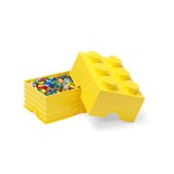 LEGO 40000802 Brick 6 Tároló doboz 16,9L - Sárga (40000802)