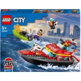 LEGO® (60373) City - Tűzoltóhajó