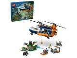 LEGO® (60437) City - Dzsungelkutató helikopter a bázison
