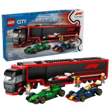 LEGO® (60445) City - F1®-es kamion, RB20 és AMR24 F1®-es autókkal