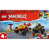 LEGO® (71789) Ninjago - Kai és Ras autós és motoros csatája