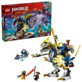 LEGO® (71843)  NINJAGO® - Rouge sárkánylovas robotja