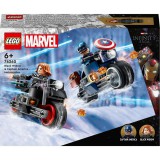 LEGO® (76260) Marvel - Fekete Özvegy és Amerika Kapitány motorkerékpárok