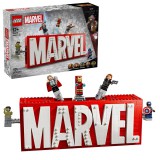 LEGO® (76313) Marvel - MARVEL logó és minifigurák