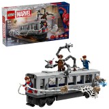 LEGO® (76321) Marvel - Pókember és Doc Ock csatája a metrókocsiban