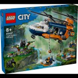 LEGO® City 60437 Dzsungelkutató helikopter a bázison (60437)