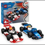 LEGO® City F1®-es Williams Racing és Haas F1® versenyautók 60464 (5702017812632)