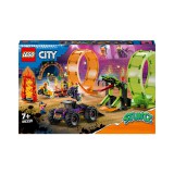LEGO® City: Kaszkadőr aréna dupla hurokkal (60339)