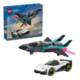 LEGO® City: Repülő vs. autó (60489)