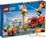 LEGO City Tűzoltás a hamburgeresnél 60214