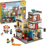 LEGO Creator: Városi kisállat kereskedés és kávézó 31097