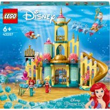 LEGO Disney Princess - Ariel víz alatti palotája (43207) - Építőkockák