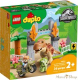LEGO DUPLO - Jurassic World T-Rex és Triceratops futás közben 10939