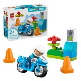 LEGO® DUPLO®: Kék rendőrségi motorkerékpár (10471)
