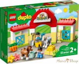 LEGO DUPLO Lóistálló és pónigondozás 10951