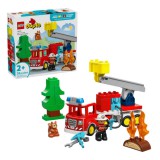 LEGO® DUPLO®: Tűzoltóautó tömlővel és tűzoltóval (10473)