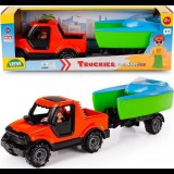 Lego Lena: Truckies Pick-up autó csónakutánfutóval és vitorlás hajóval dobozos 35cm (4006942907809)