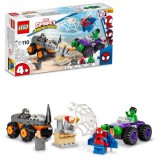 Lego marvel super heroes spidey: hulk vs. rhino teherautós leszámolás 10782