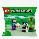 LEGO® Minecraft: 30672 - Steve Baby Pandával (30672)