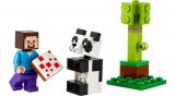LEGO® Minecraft® - Steve és Pandabébi (30672)