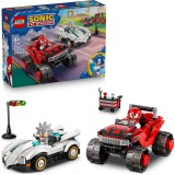 LEGO® Sonic the Hedgehog™ Silver autója Knuckles monster truckja ellen 77118 (5702018063927)