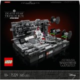 LEGO Star Wars - Halálcsillag árokfutam dioráma (75329) - Építőkockák