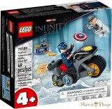 LEGO Super Heroes - Amerika Kapitány és Hydra szemtől szemben 76189
