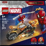 LEGO® Super Heroes Pókember a motoros Szellemlovas ellen 76335 (76335)