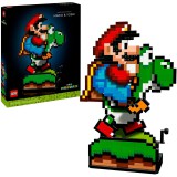 LEGO® Super Mario World: 71438 - Mario & Yoshi dekoráció mozgó részekkel (71438)