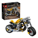 LEGO® Technic: Sárga motorkerékpár (42225)