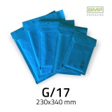Légpárnás Boríték (buborékos boríték) G/17 kék - 230x340 mm