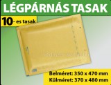 LÉGPÁRNÁS TASAK BARNA W10 BORÍTÉK K/20 1000 DARAB