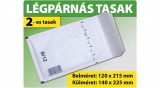 LÉGPÁRNÁS TASAK FEHÉR W2 BORÍTÉK B/12 10000 DARAB