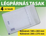 LÉGPÁRNÁS TASAK FEHÉR W4 BORÍTÉK D/14 10000 DARAB