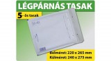 LÉGPÁRNÁS TASAK FEHÉR W5 BORÍTÉK E/15 1000 DARAB