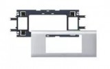 LEGRAND 011204 DLP alu keret Program Mosaic 4 modulos, 65 mm fedélhez