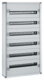 LEGRAND 020006 XL3 160 6 sor 144 mod fém fali előszerelt elosztószekrény