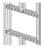 LEGRAND 020531 XL3 4000 vízszintes rúd 350mm tápsíntartóhoz