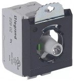 LEGRAND 023011 Osmoz csavaros aljzat - Z 230V~ - piros