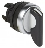 LEGRAND 023930 Osmoz hosszúkaros 2 fix V állású kapcsoló - fekete