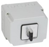 LEGRAND 027748 Tokozott görgős kapcsoló 4P 50A PR40 1-0-2